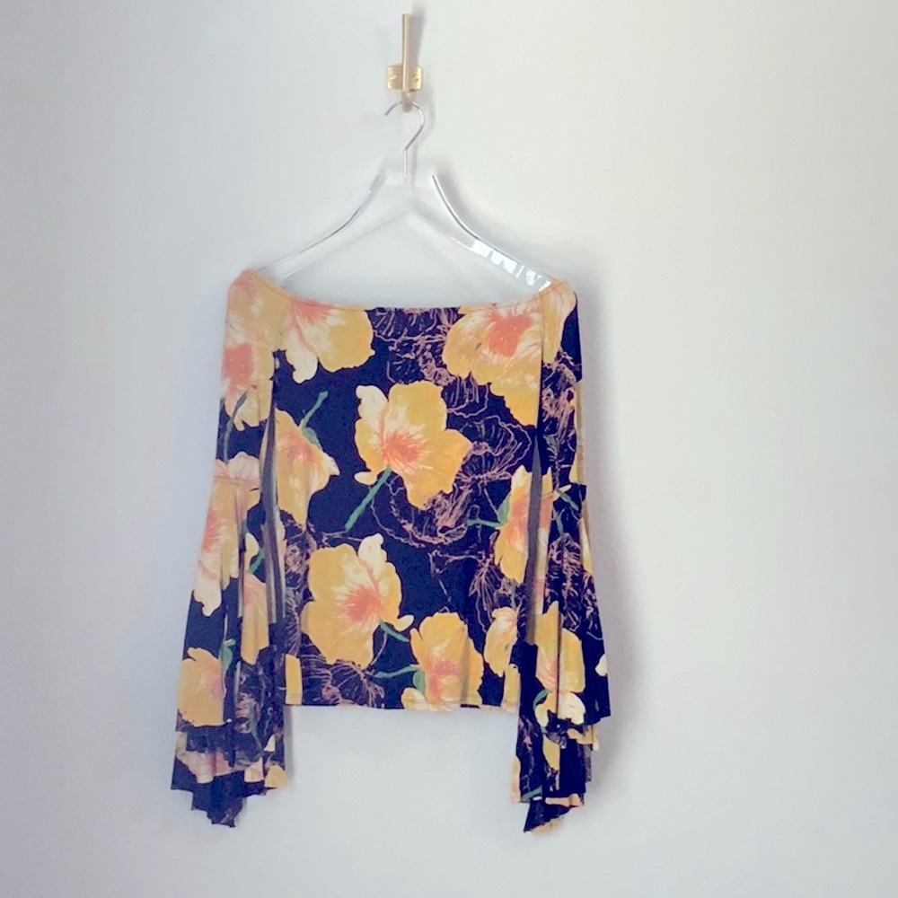 Free People Off the Shoulder Blouse